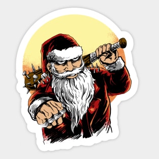 bad santa Sticker